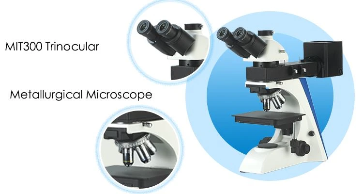 Professional metallurgical microscope for laboratory use